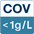 Label COV < 1gr/l