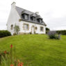 typisches Haus in der Bretagne in Frankreich